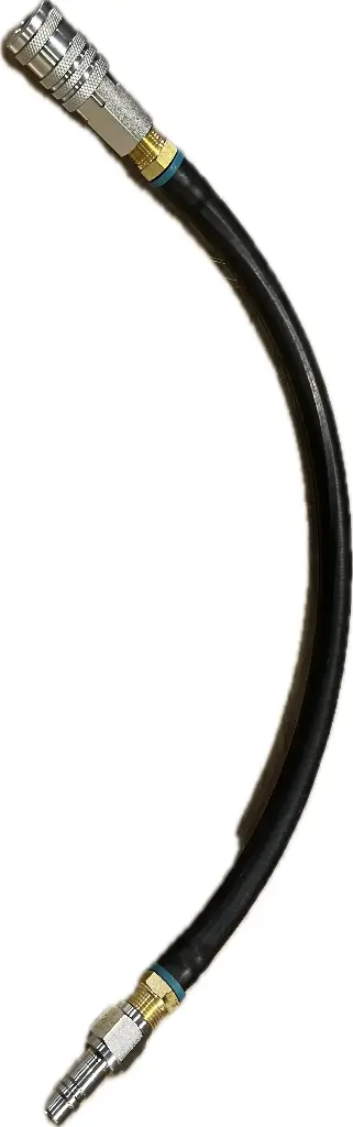 24" x 1/2" Air Hose Extension w/ QC Fittings for The Bull / Patriot / EZ Drip