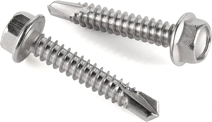 Zinc Screw 1/4-14x3"