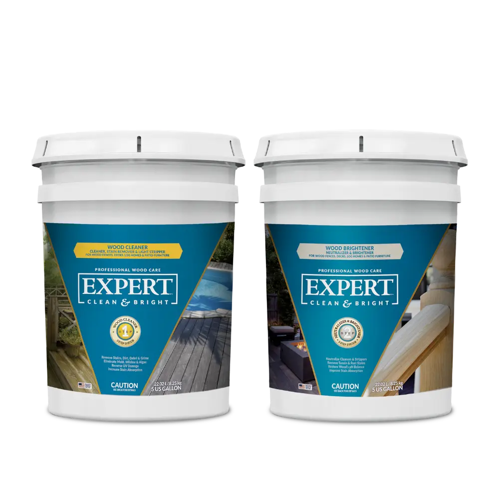 EXPERT Clean & Bright | Wood Cleaner + Neutralizer & Brightener Bundle