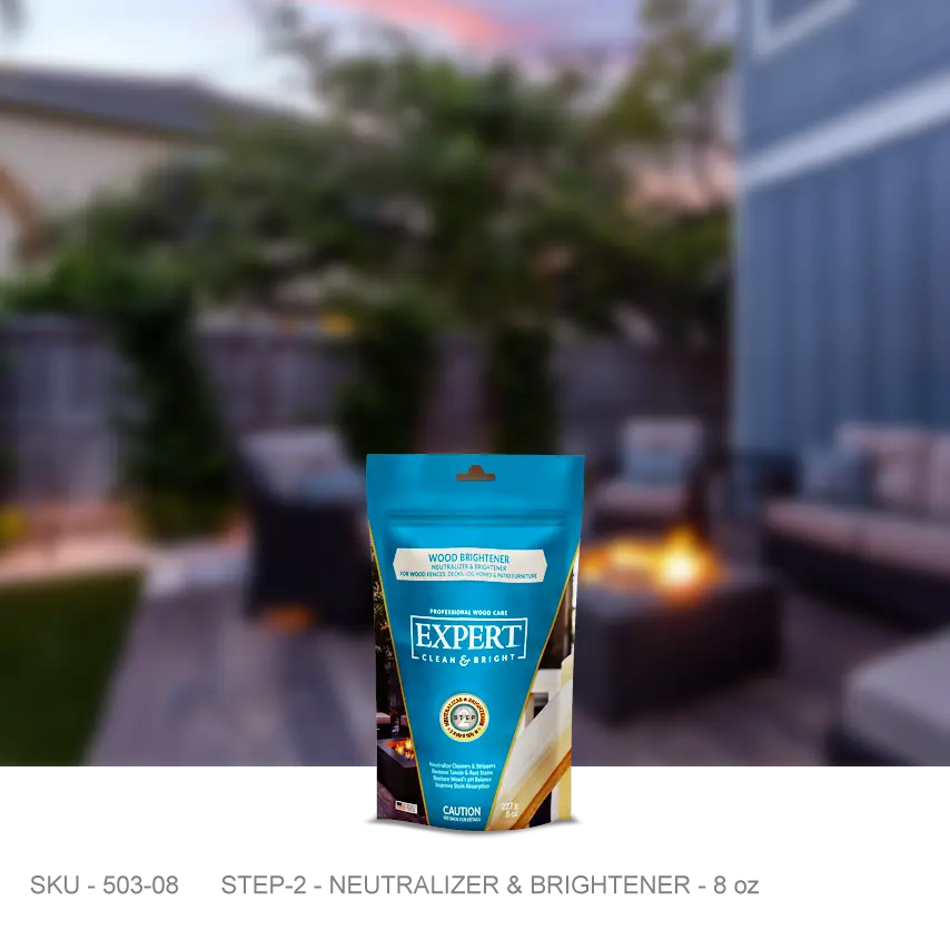 EXPERT Clean & Bright | Wood Brightener: 100% Oxalic Acid