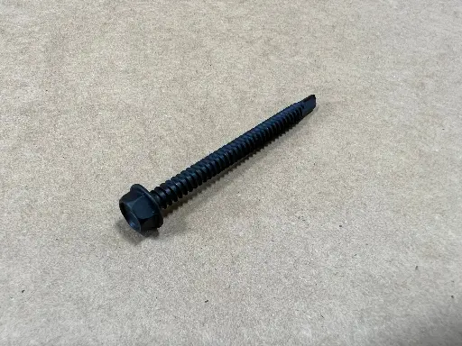 Black Oxide Screw #1/4-14x3"
