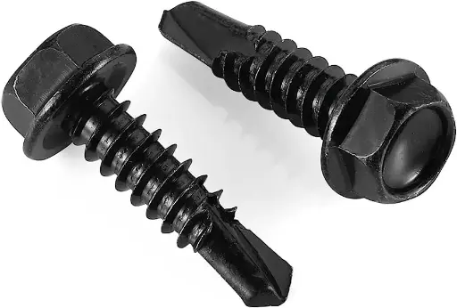 Black Oxide Screw #14-14x1"