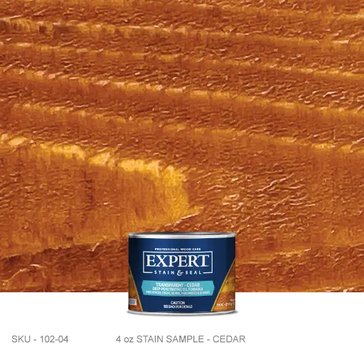 EXPERT Stain & Seal | Sample Fence & Deck Stain 4oz 3 Pack