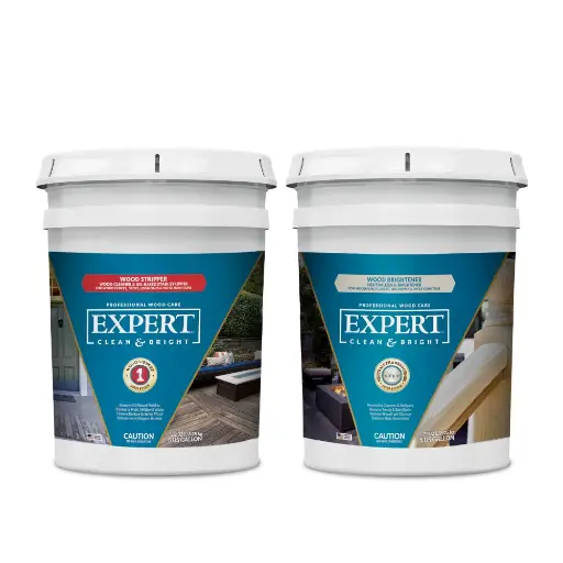 EXPERT Clean & Bright | Wood Stripper + Neutralizer & Brightener