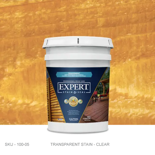 EXPERT Stain & Seal | Clear Fence, Deck, and Wood Stain & Sealer