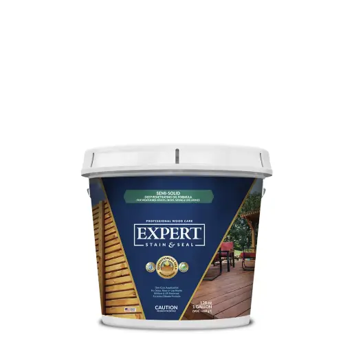 EXPERT Stain & Seal | Semi-Solid Fence, Deck and Wood Stain & Sealer