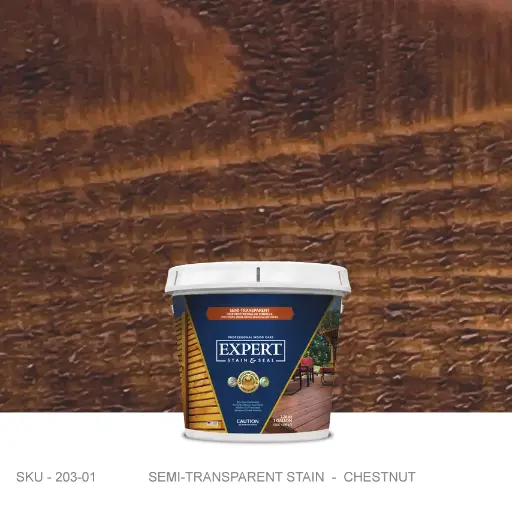 EXPERT Stain & Seal | Semi-Transparent Wood Stain & Sealer