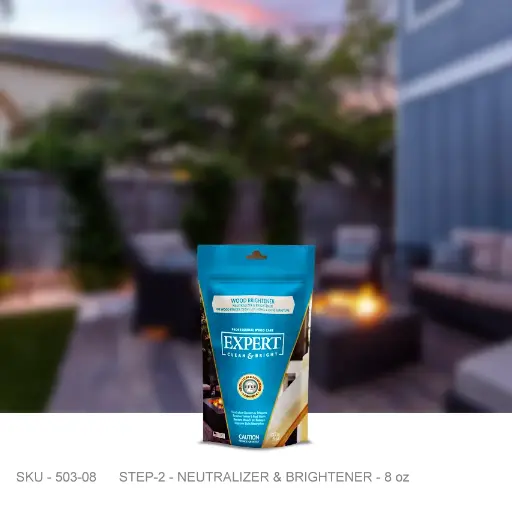EXPERT Clean & Bright | Wood Brightener: 100% Oxalic Acid