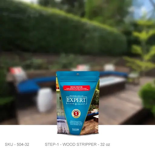 EXPERT Clean & Bright | Wood Stripper: Deck Stain Remover