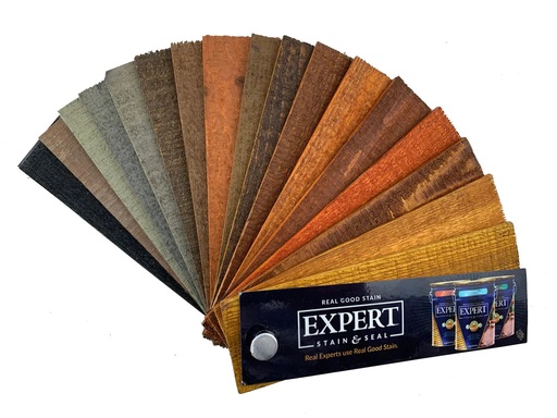 [701-00] EXPERT Stain & Seal | Fan Deck Stain Palette