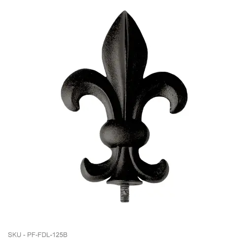 [PF-FDL-125B] Post Caps Accent Finials - Fleur de Lis