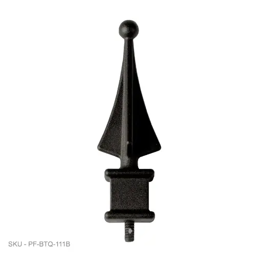 [PF-BTQ-111B] Post Caps Accent Finials - Ball Top Quad