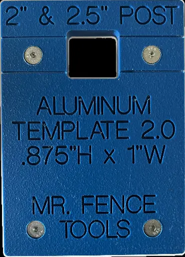 Aluminum Template 2.0™